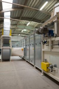 essiccatori a nastro, Essiccatori